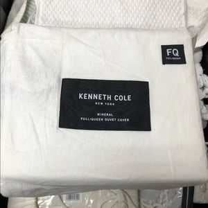 Kenneth Cole mineral full/queen duvet cover